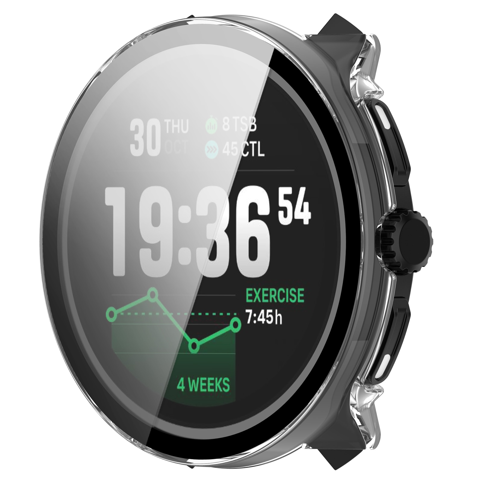 Suunto Race 2 Full Cover Case Transparent