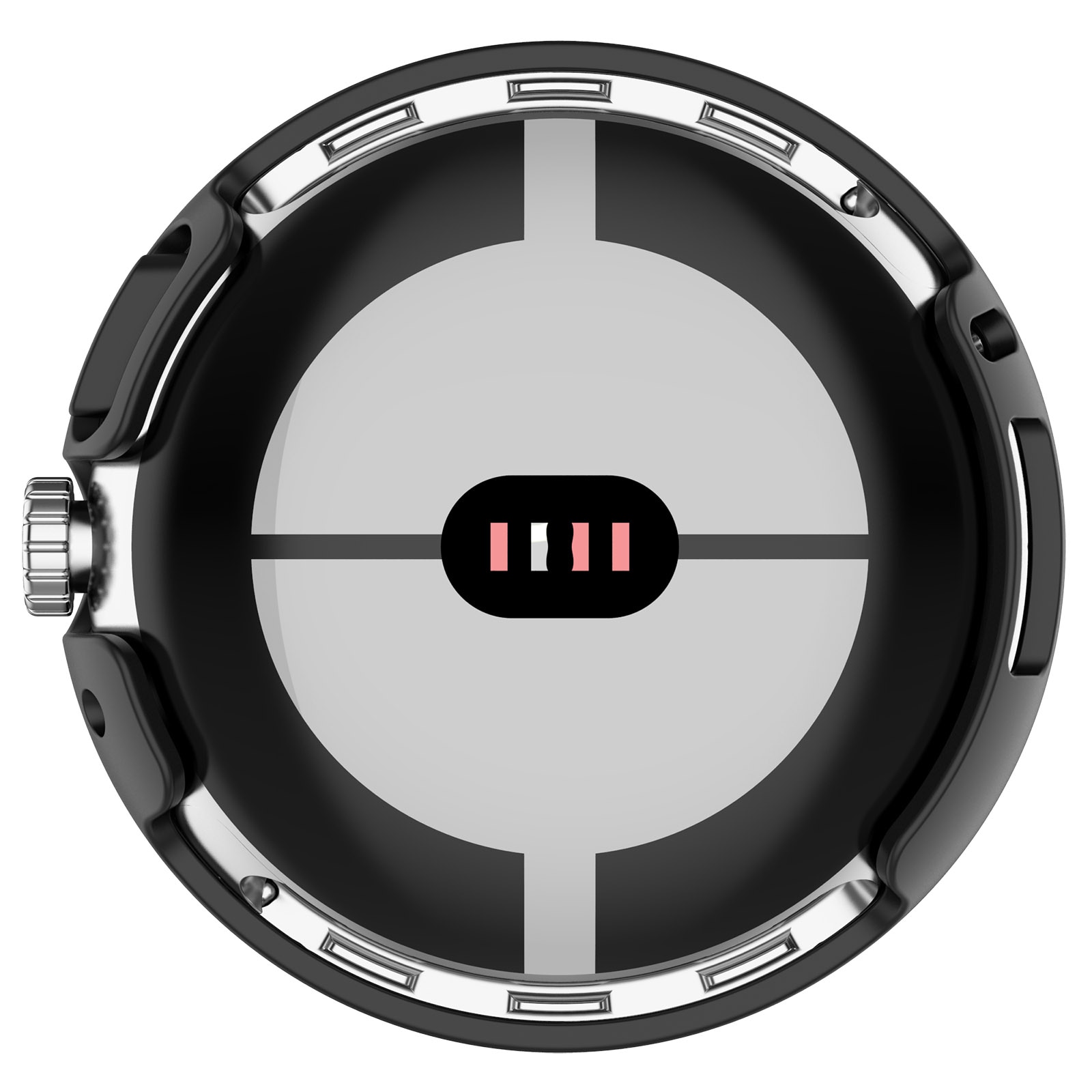 Google Pixel Watch 4 41mm Full Cover Case Black