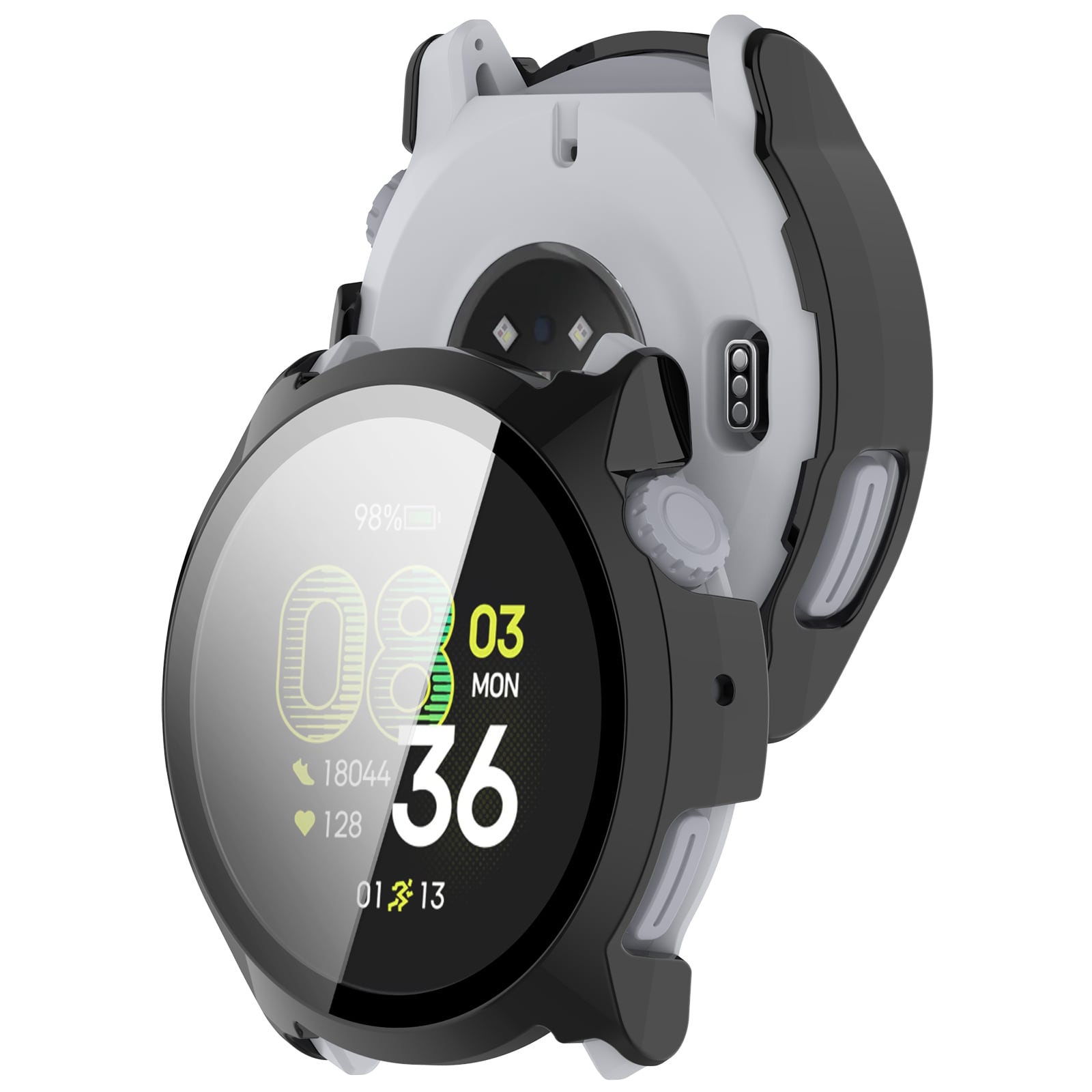 Full Cover Case Coros Pace 4 Svart