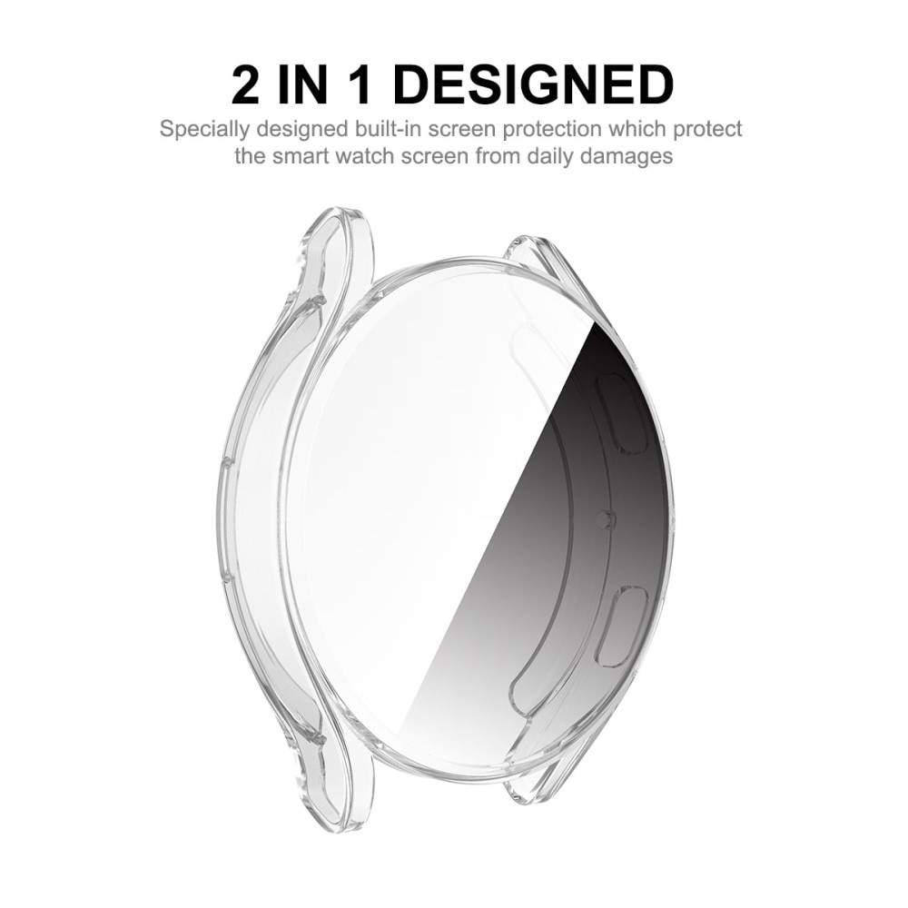 Samsung Galaxy Watch 4 40mm Full-Cover Case Transparent