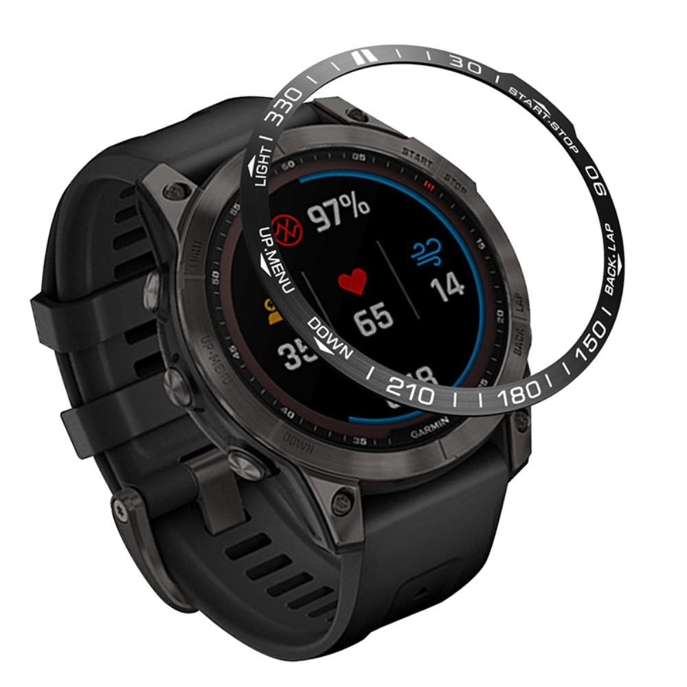 Garmin Fenix 7 Bezel Black