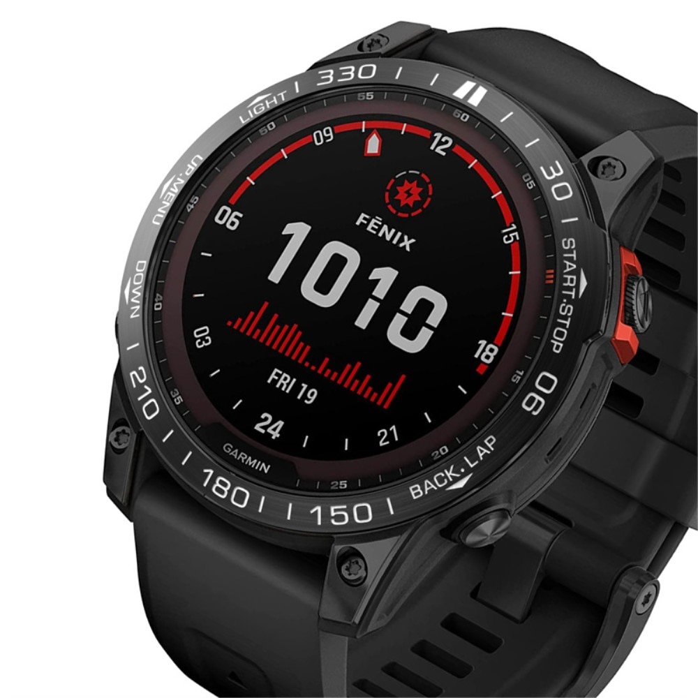 Garmin Fenix 7X Bezel Black