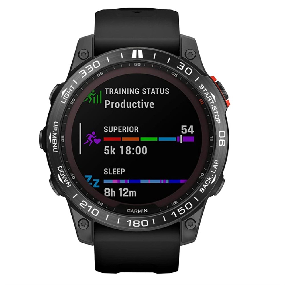 Garmin Fenix 7X Bezel Black