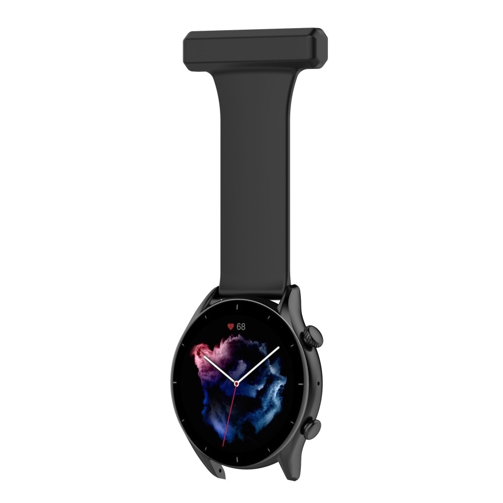 Samsung Galaxy Watch 46mm/45 mm Fob Watch Silicone Black