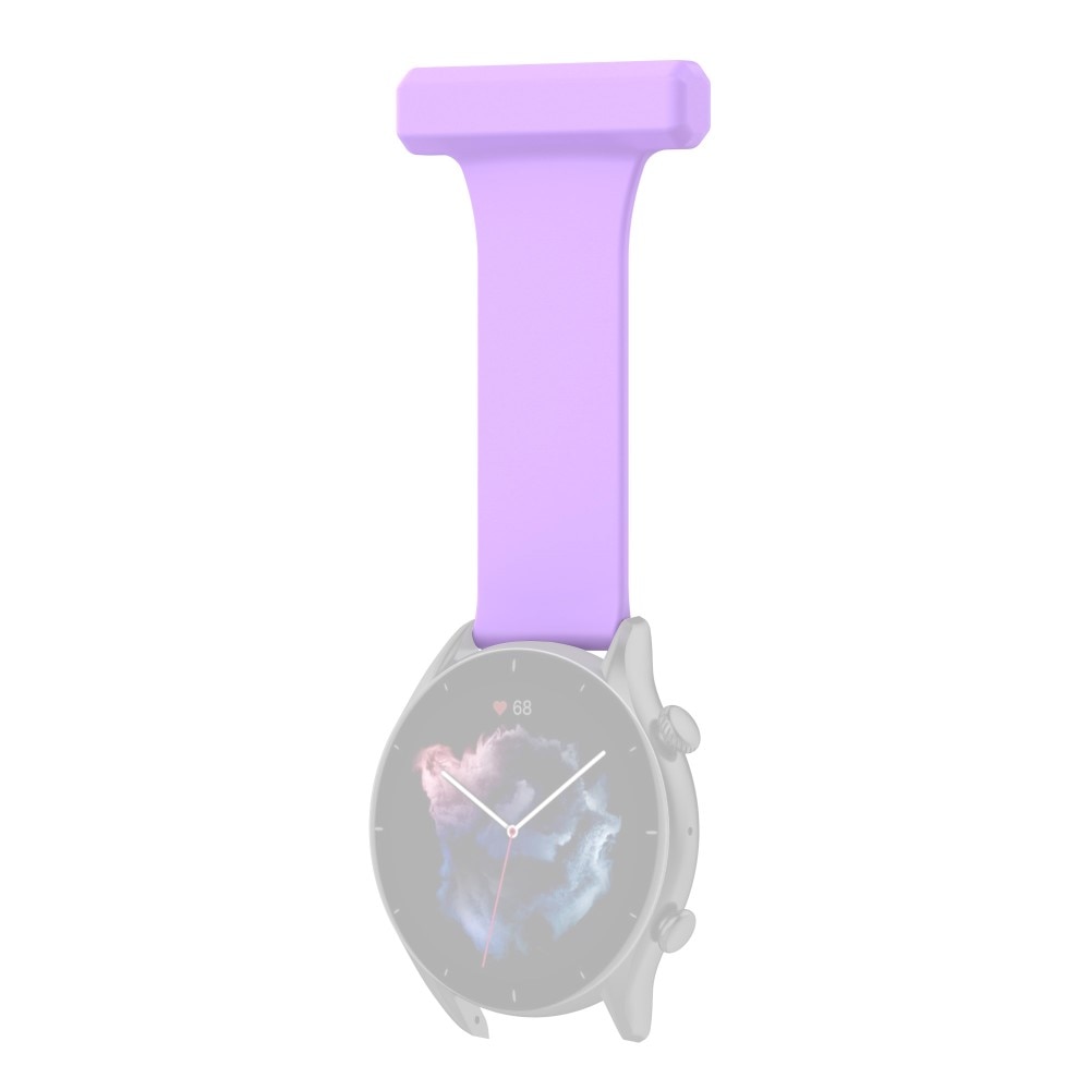 Samsung Galaxy Watch 46mm/45 mm Fob Watch Silicone Purple