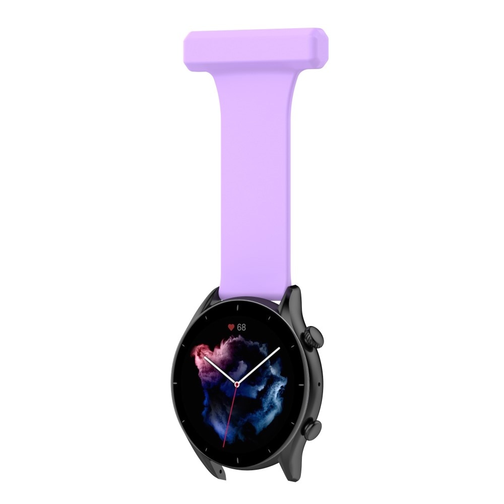 Samsung Galaxy Watch 46mm/45 mm Fob Watch Silicone Purple
