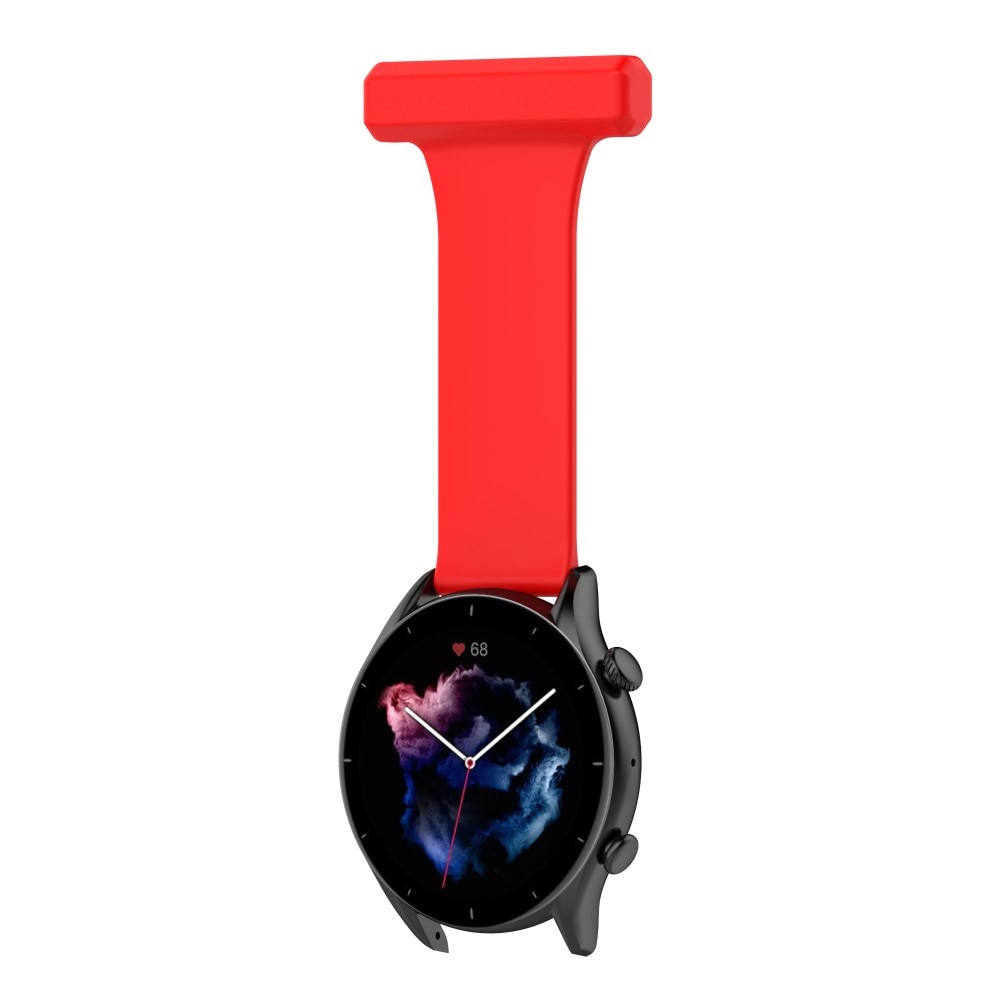 Samsung Galaxy Watch 46mm/45 mm Fob Watch Silicone Red