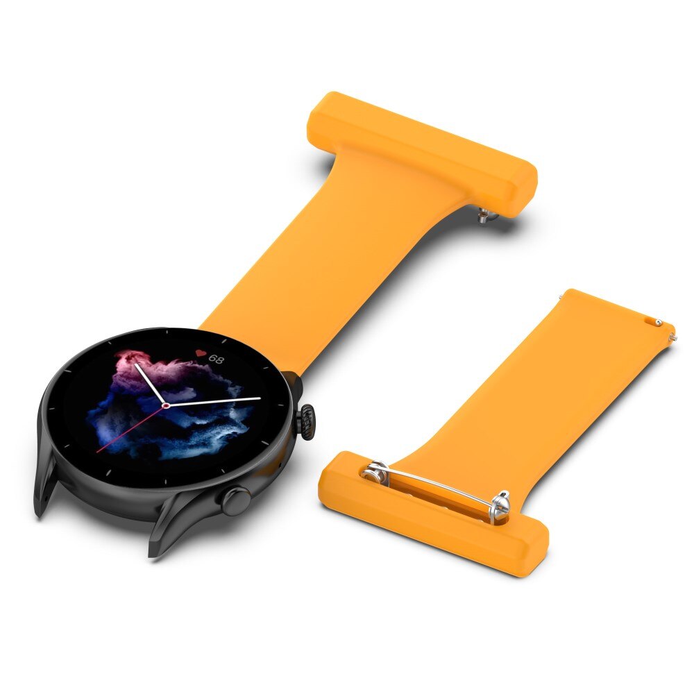 Samsung Galaxy Watch 46mm/45 mm Fob Watch Silicone Yellow