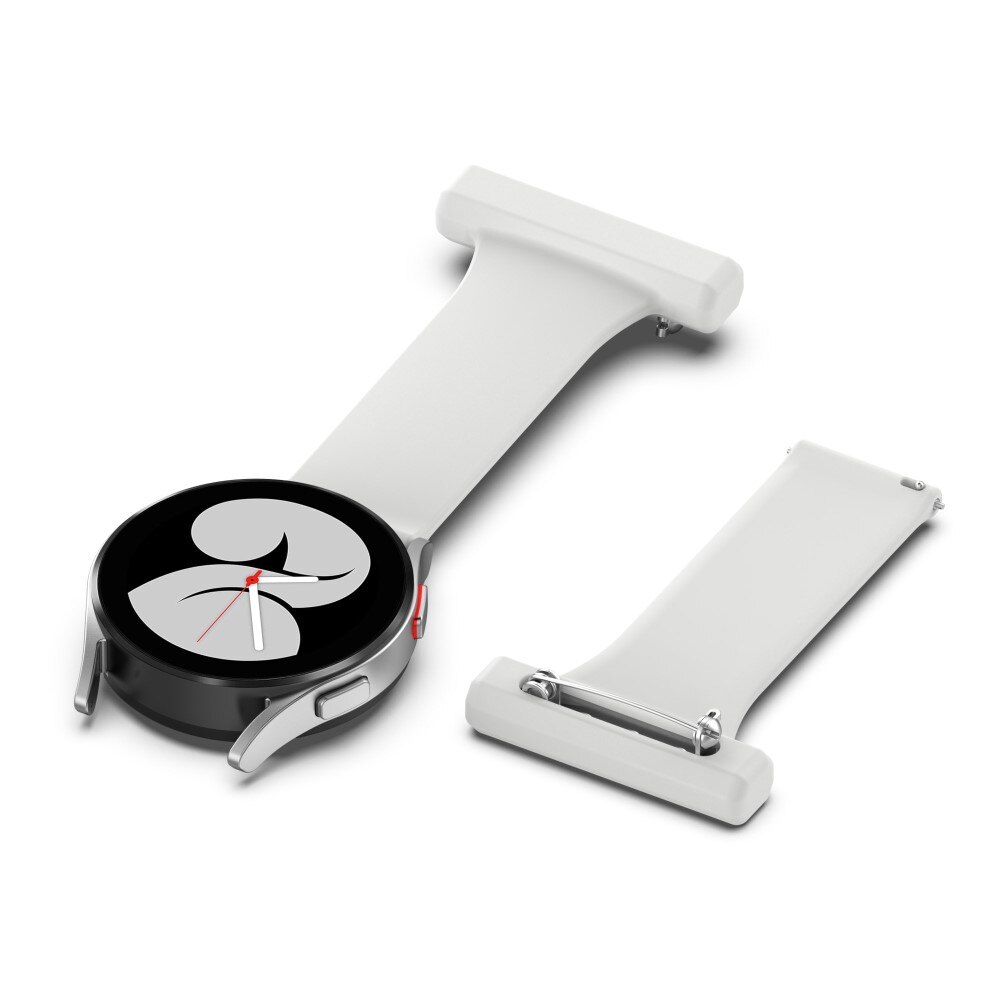 Universal 20mm Fob Watch Silicone Grey