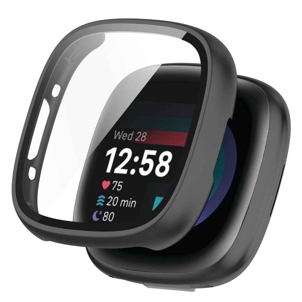 Fitbit Versa 4 Full Cover Case Black