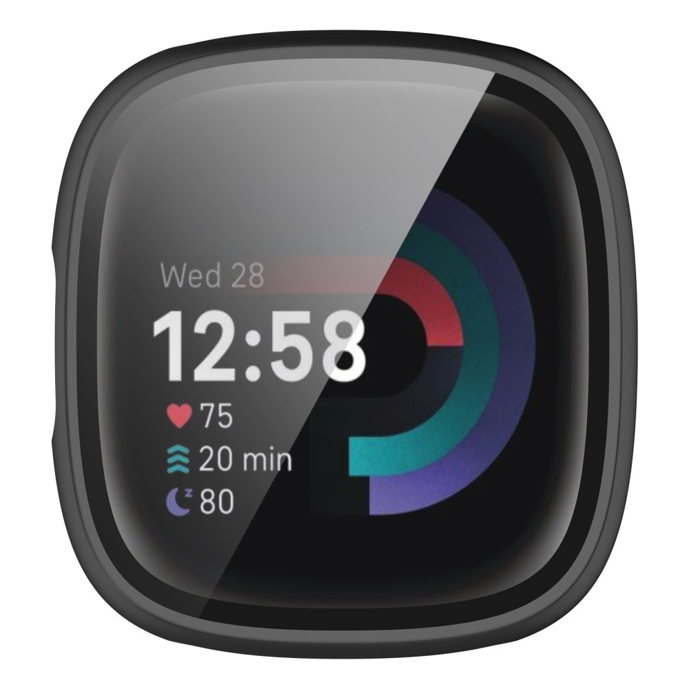 Fitbit Versa 4 Full Cover Case Black