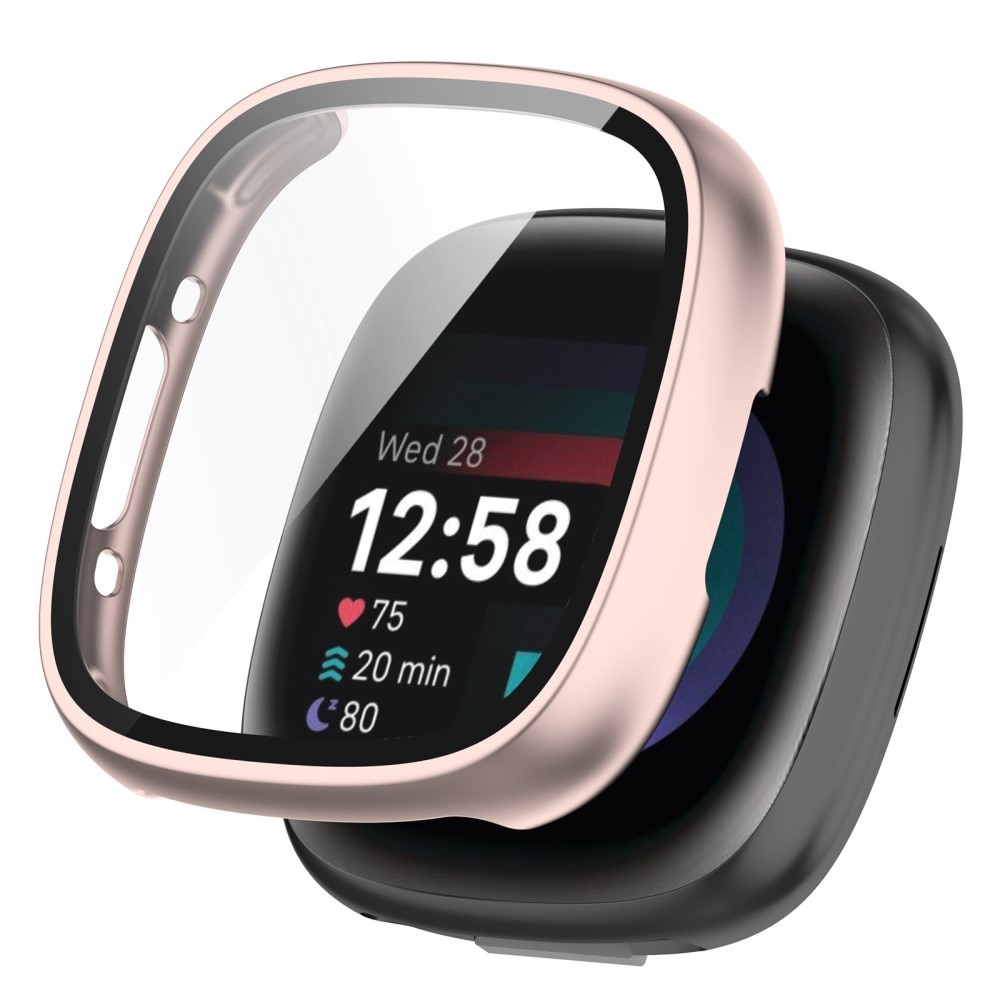 Fitbit Sense 2 Full Cover Case Rose Gold