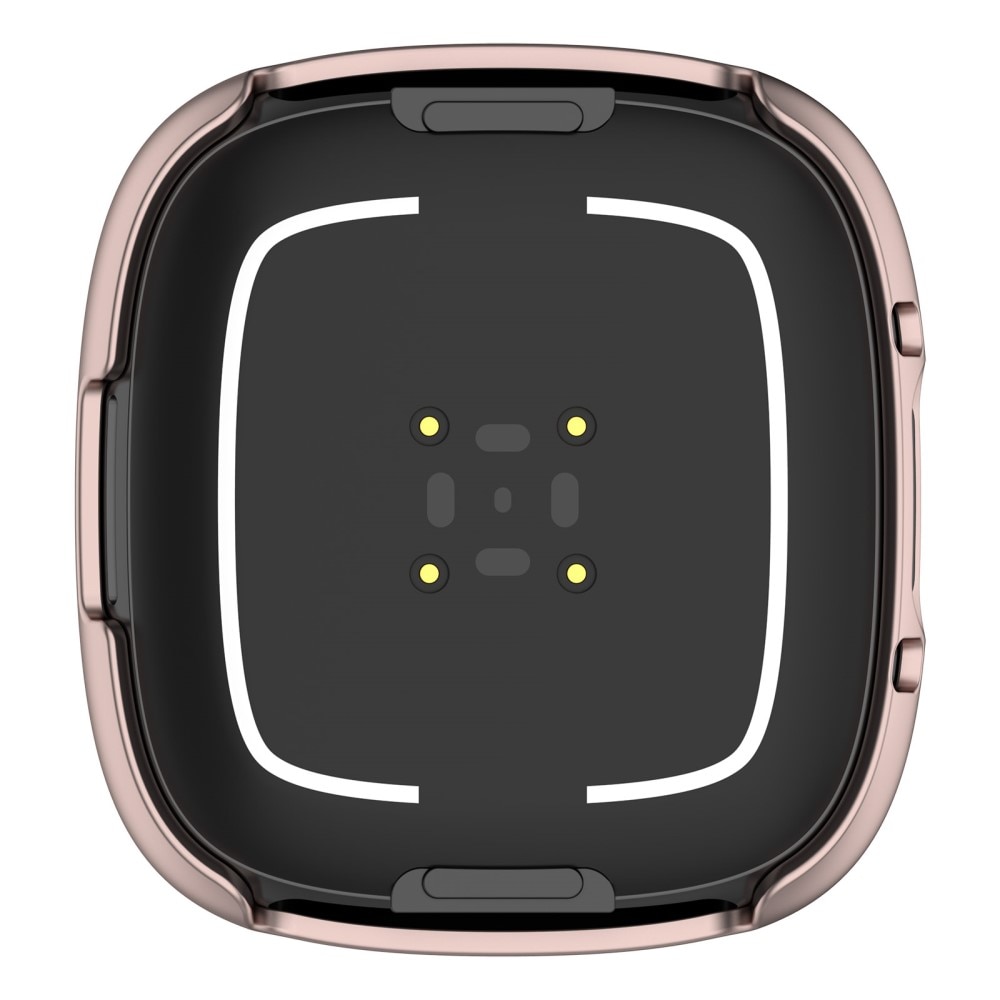 Fitbit Versa 4 Full Cover Case Rose Gold