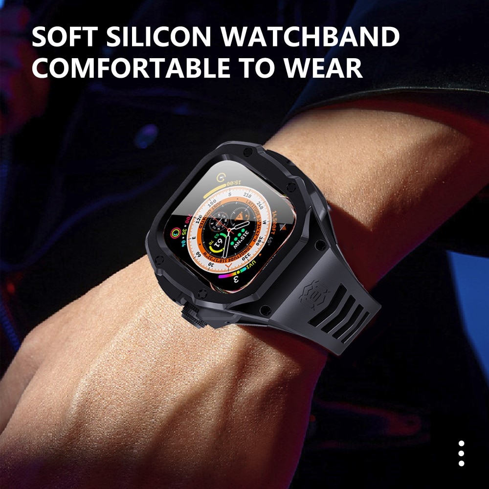 Apple Watch Ultra 2 49mm High Brushed Metal Case w Strap Black