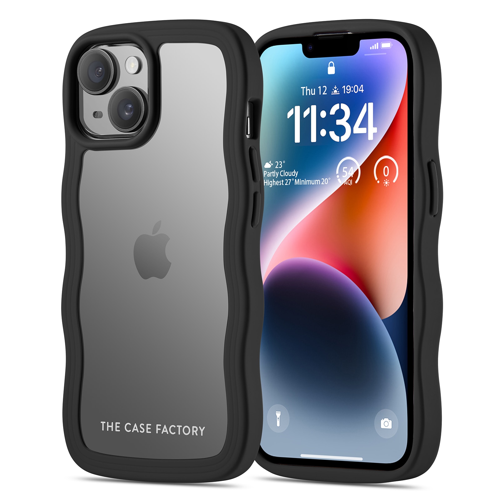 iPhone 15 The Wave Case Black