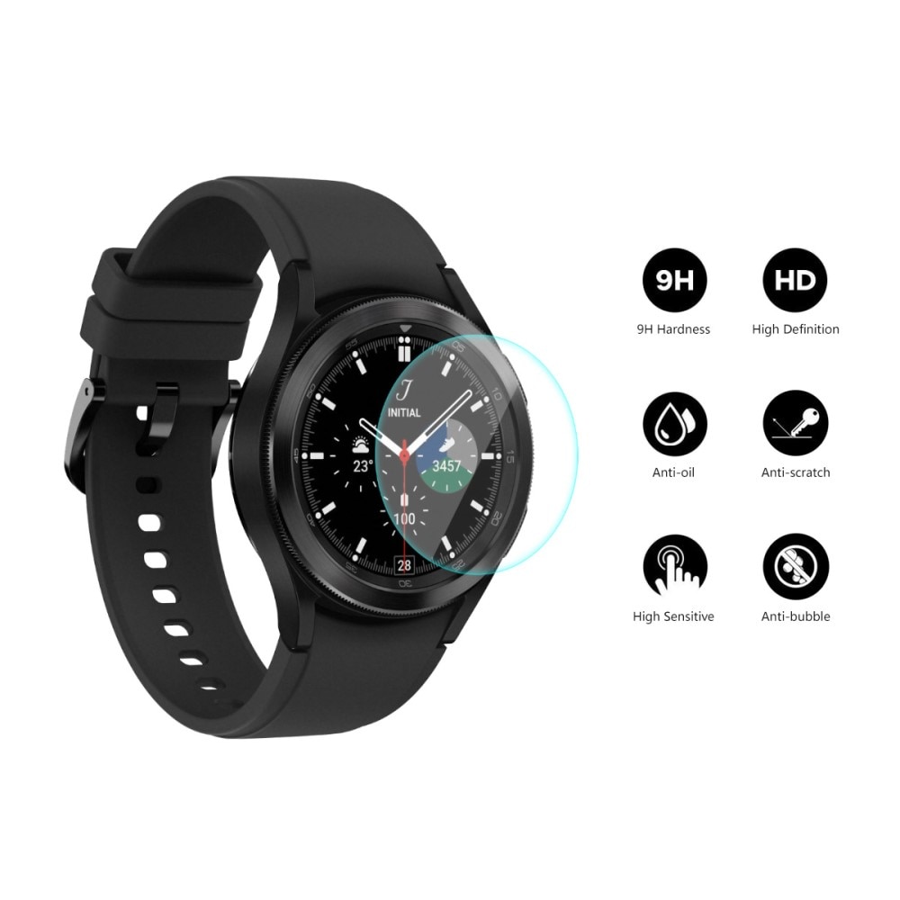 Samsung Galaxy Watch 4 Classic 46mm Tempered Glass Screen Protector 0.2mm