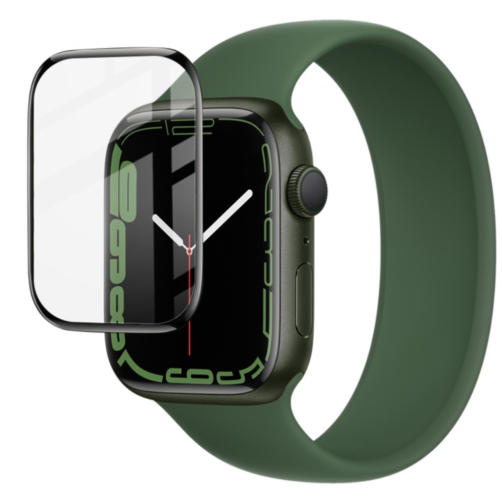 Apple Watch 45mm Series 8 Screen Protector Plexiglass Transparent/Black