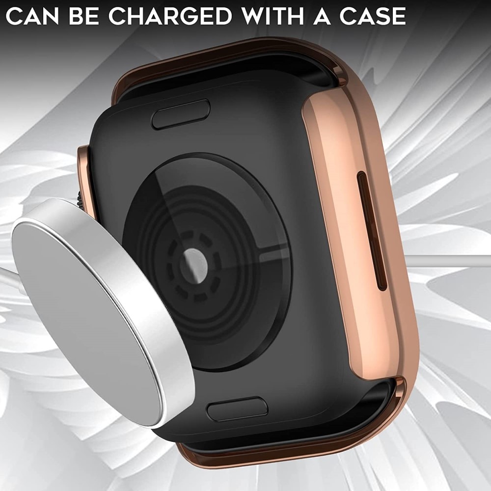 Apple Watch 41mm Series 7 Rhinestone Case Rose Gold