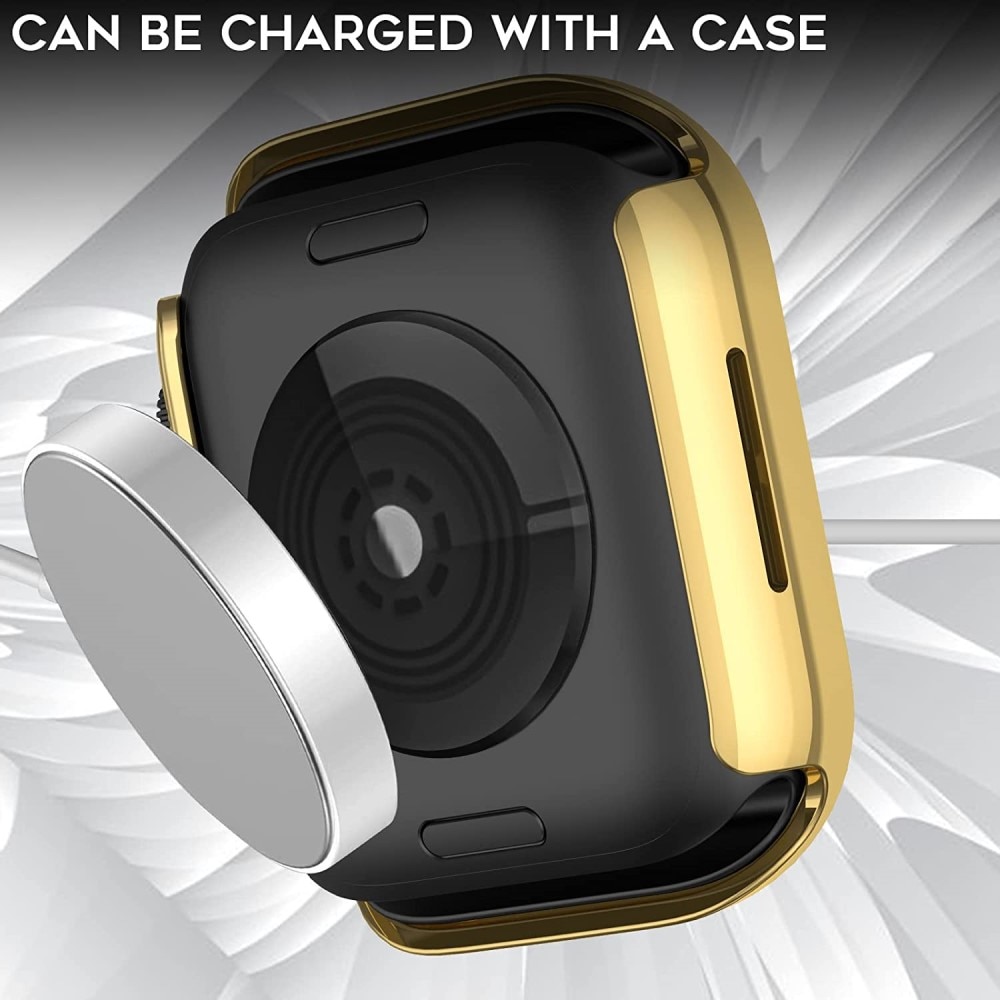 Apple Watch 41mm Series 9 Rhinestone Case Gold