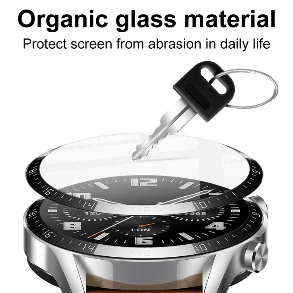 Garmin Venu 2 Plus Screen Protector Plexiglass Transparent/Black