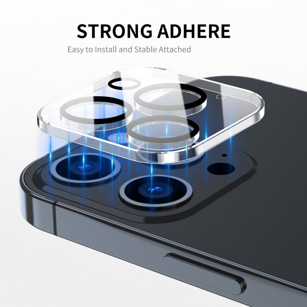 iPhone 13 Pro Max Tempered Glass Lens Protector Aluminium Transparent