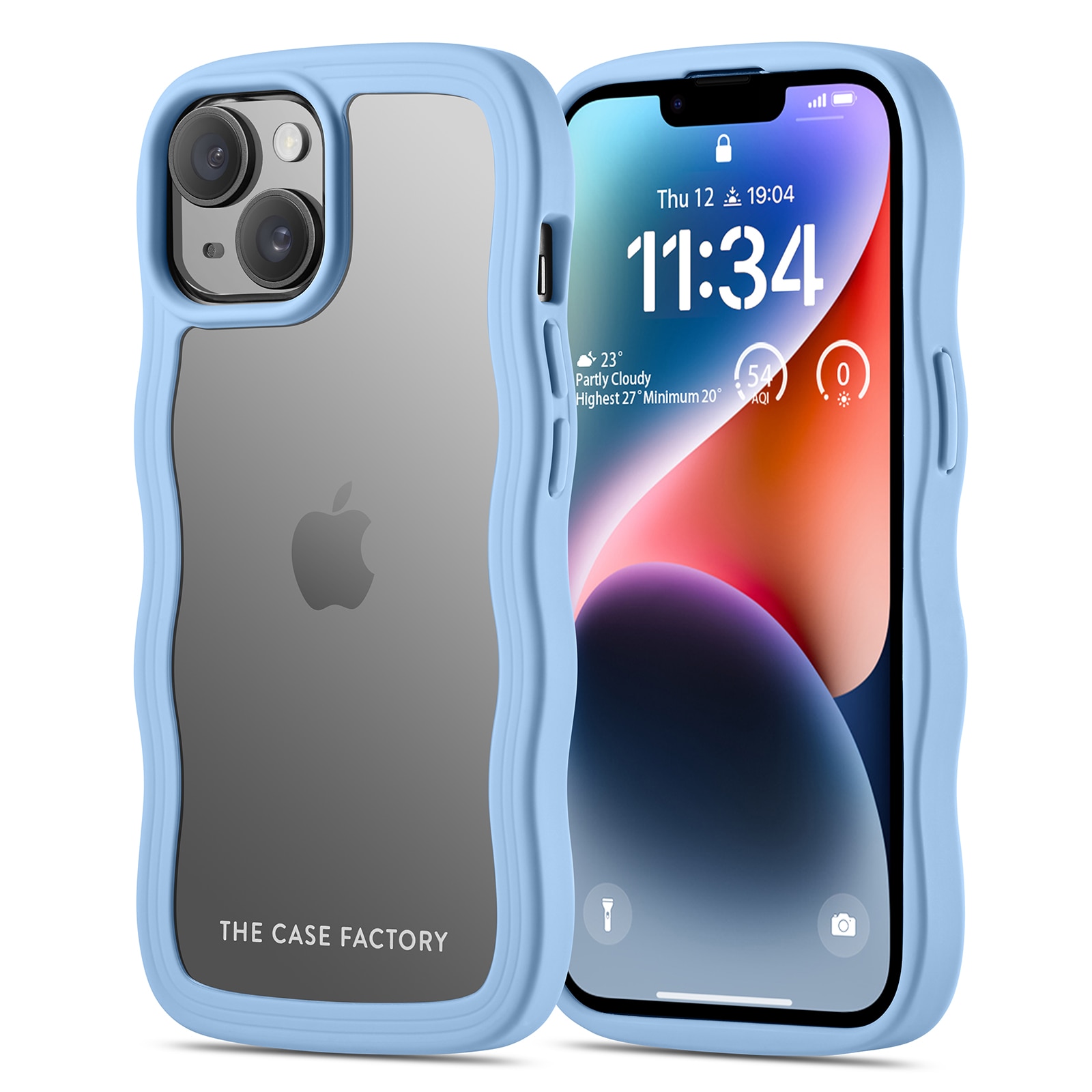iPhone 15 The Wave Case Blue