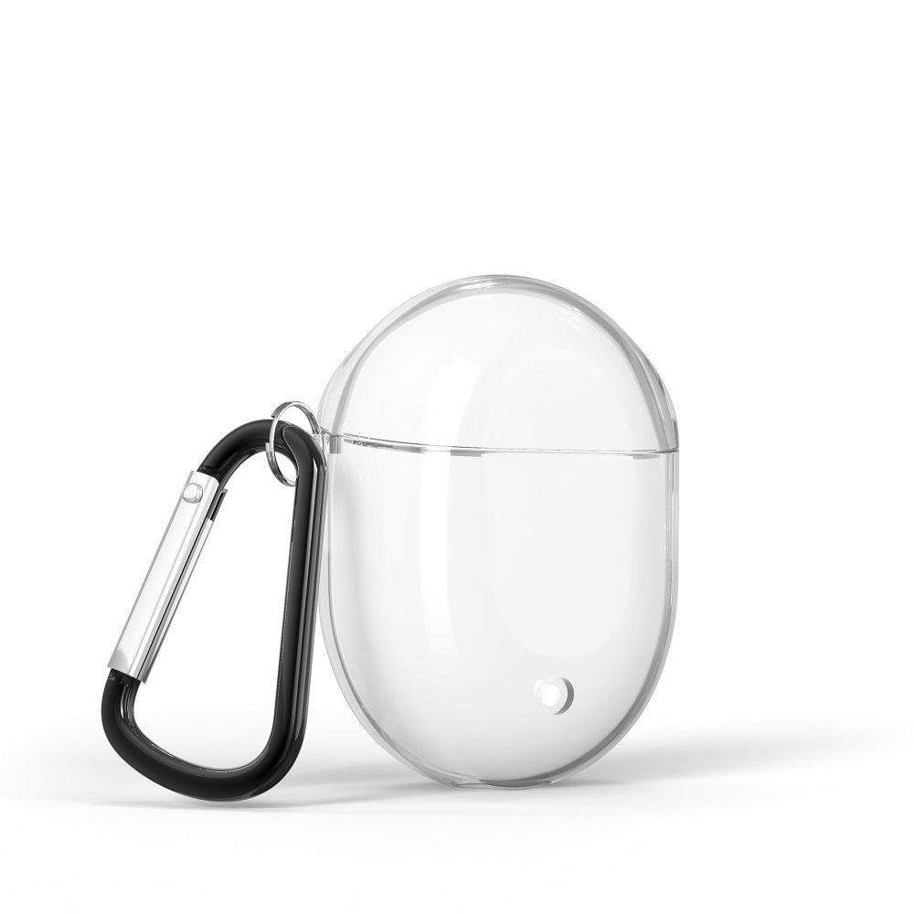 TPU Cover with Carabiner Google Pixel Buds 2 Transparent