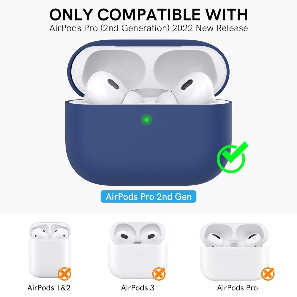 AirPods Pro 2 Silicone Handstrap Case Blue