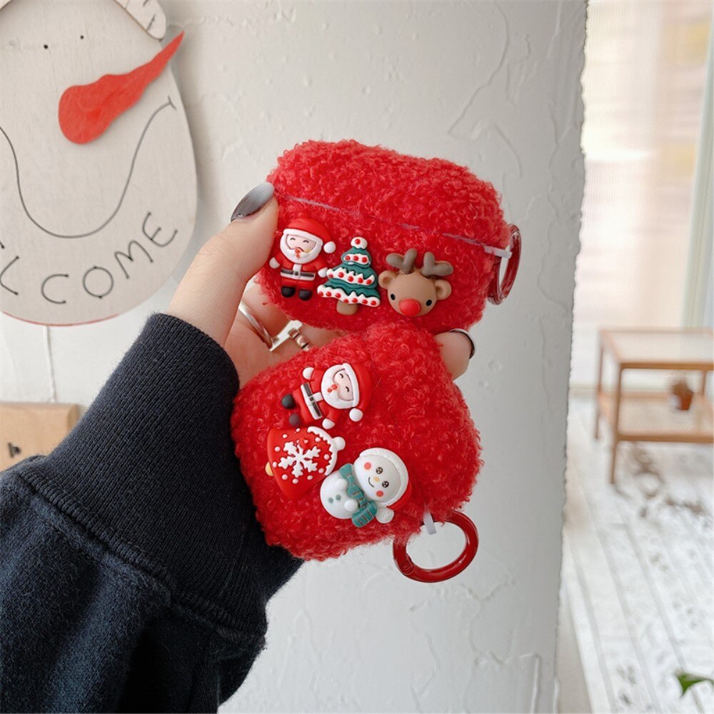 Apple AirPods Case with Christmas Design - Santa Claus/Christmas Tree