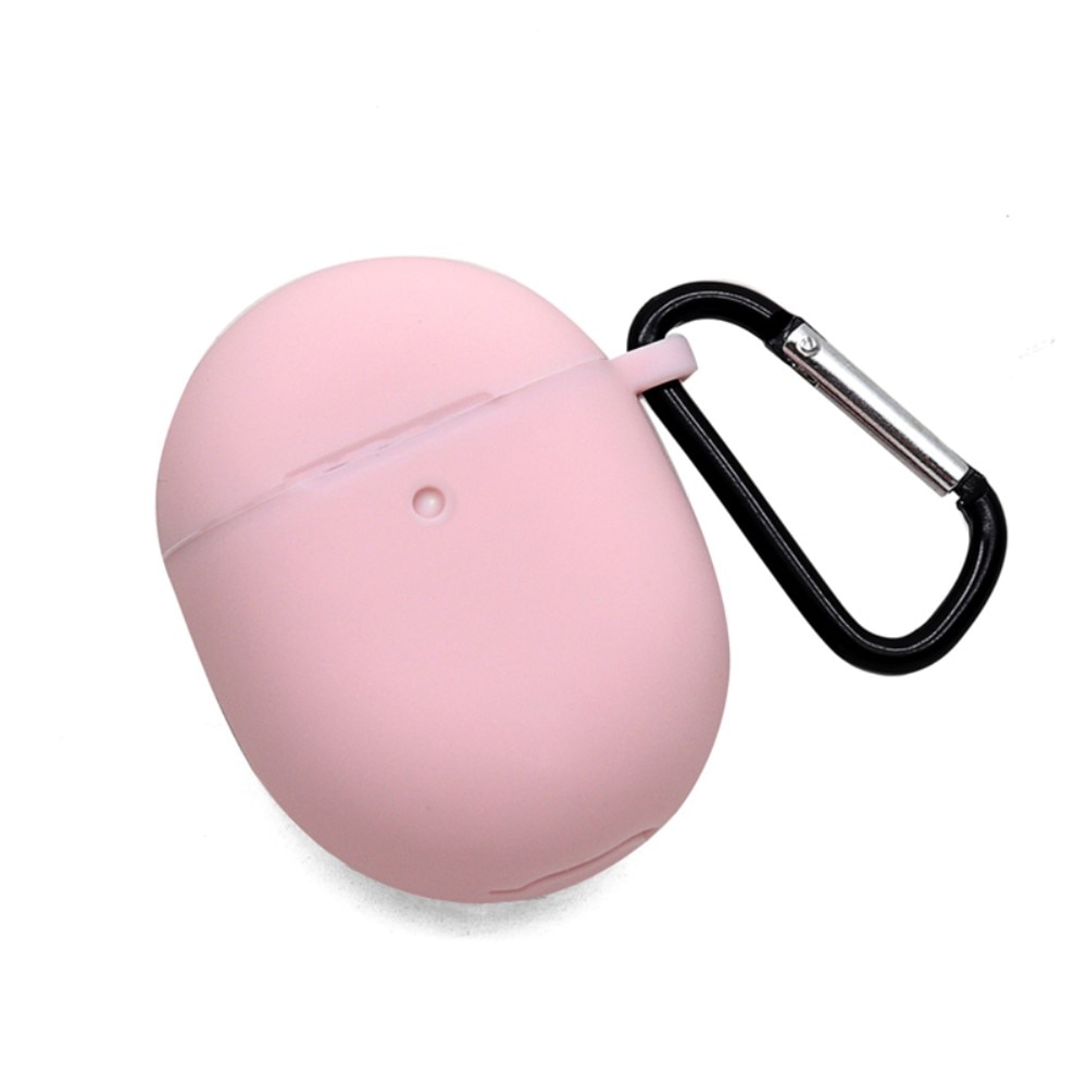 Silicone Cover with Carabiner Google Pixel Buds Pro Pink