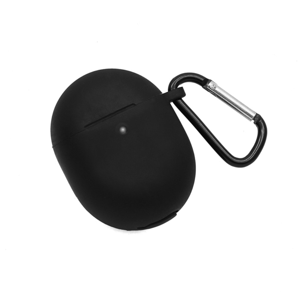 Google Pixel Buds Pro Silicone Cover with Carabiner Black