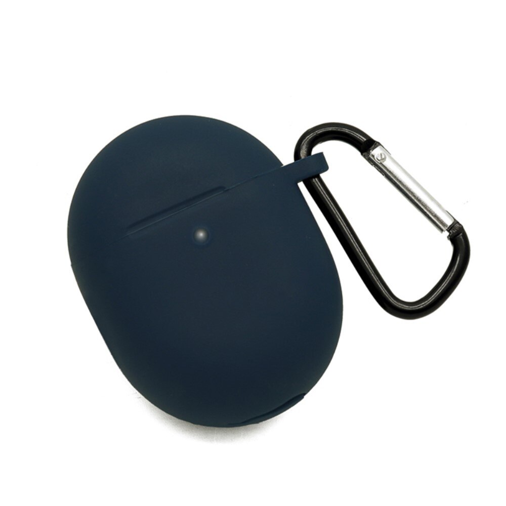 Silicone Cover with Carabiner Google Pixel Buds Pro Dark Blue