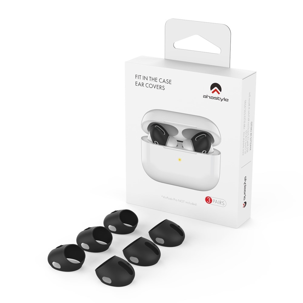 AirPods Pro Earpads Silicone (3-pack) Black