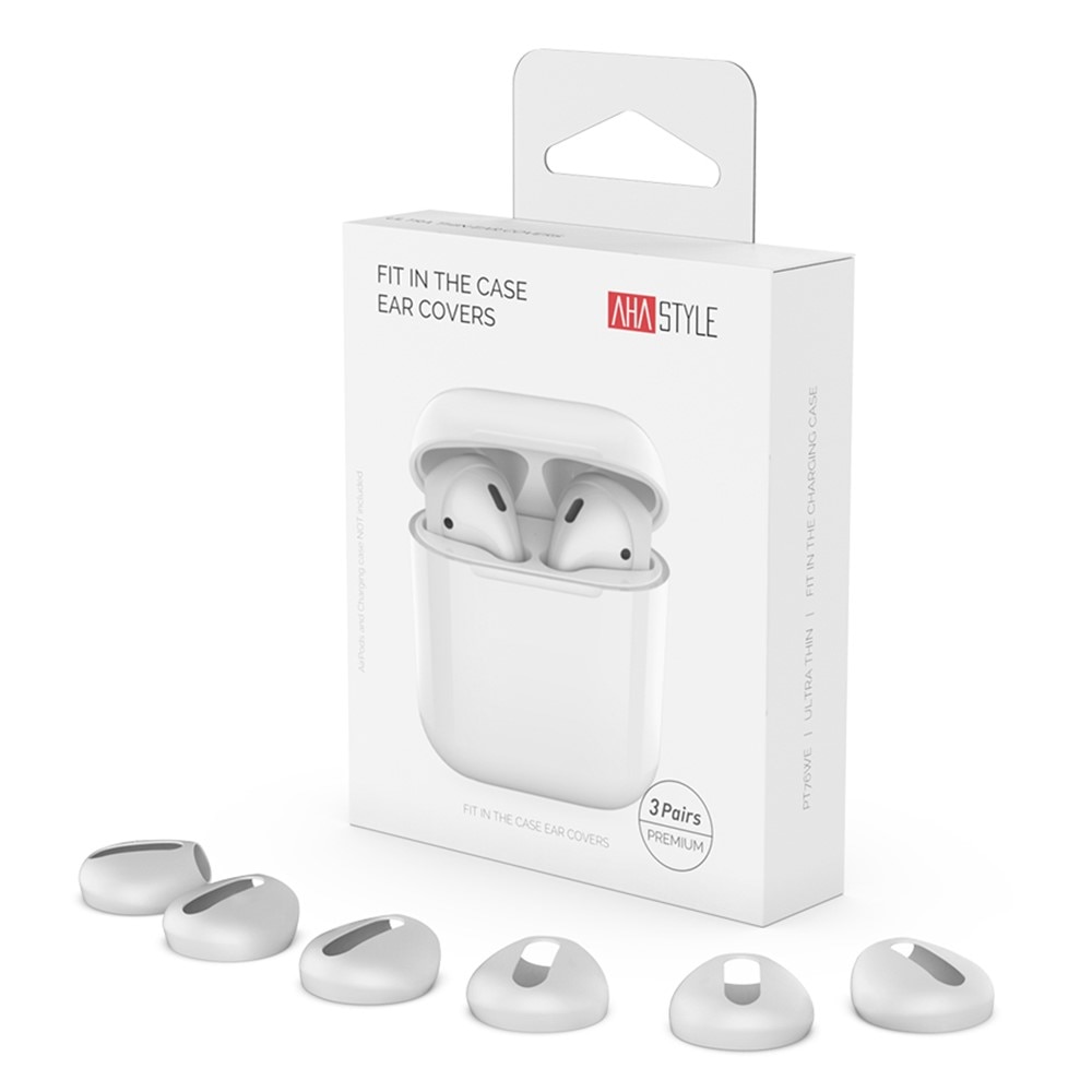 AirPods Earpads Silicone (3-pack) White
