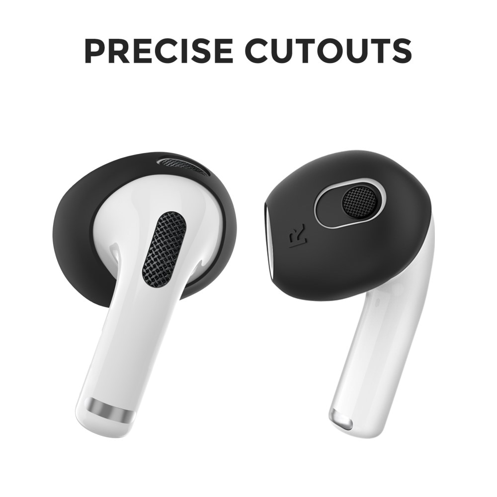 AirPods 3 Earpads Silicone (3-pack) Black