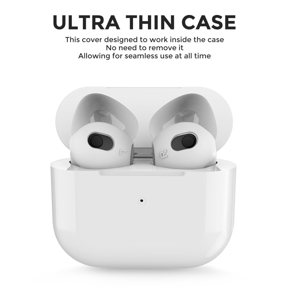 AirPods 3 Earpads Silicone (3-pack) White