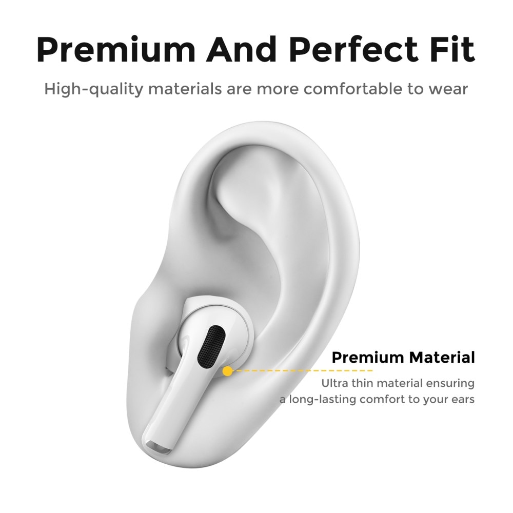 AirPods Pro 2 Earpads Silicone (3-pack) White