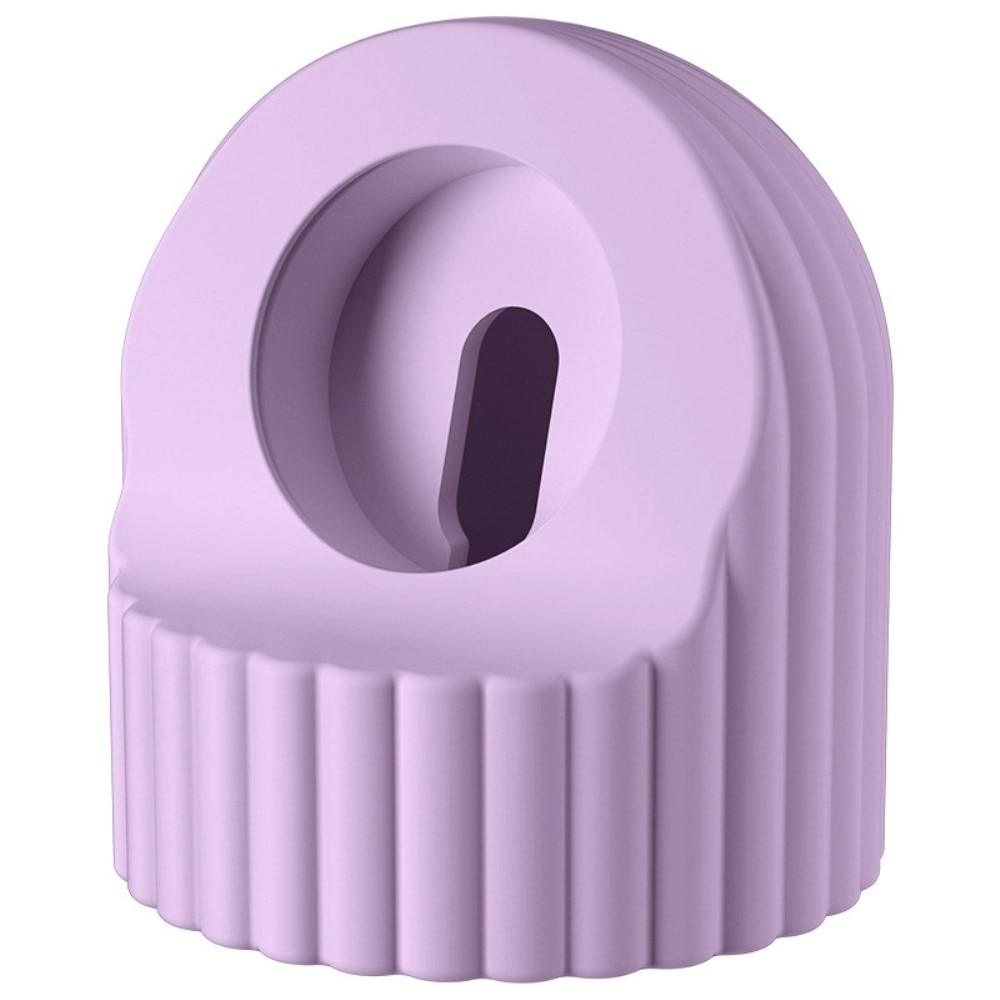 Apple Watch Ribbed Charging Stand Purple