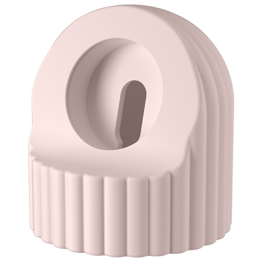 Apple Watch Ribbed Charging Stand Pink