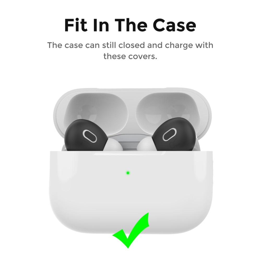 AirPods Pro 2 Earpads Silicone Black