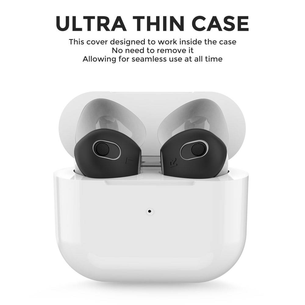 Apple AirPods 3 Earpads Silicone Black