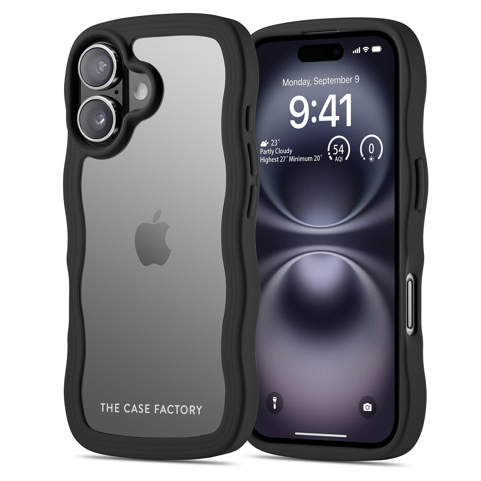 iPhone 16 The Wave Case Black