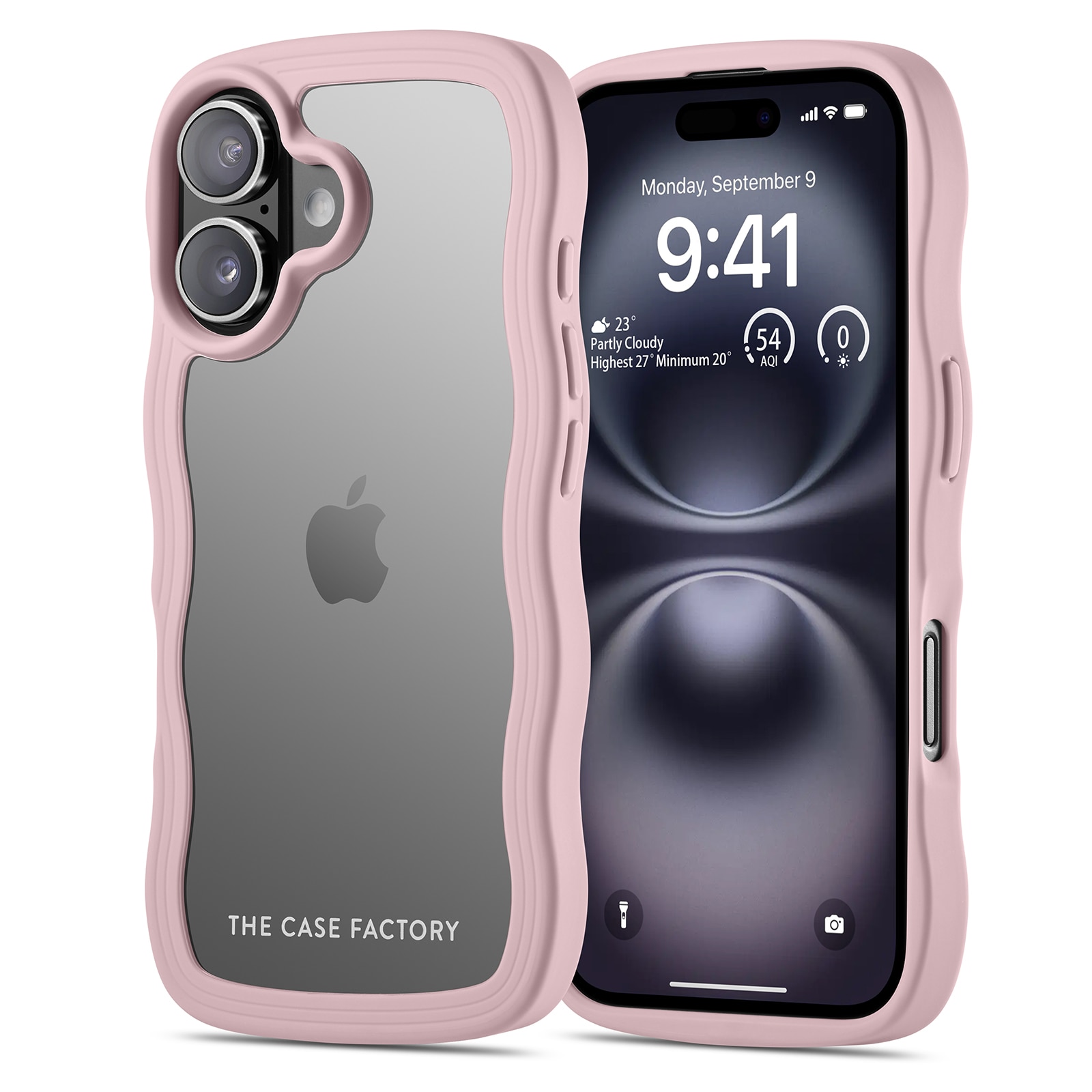 iPhone 16 The Wave Case Pink