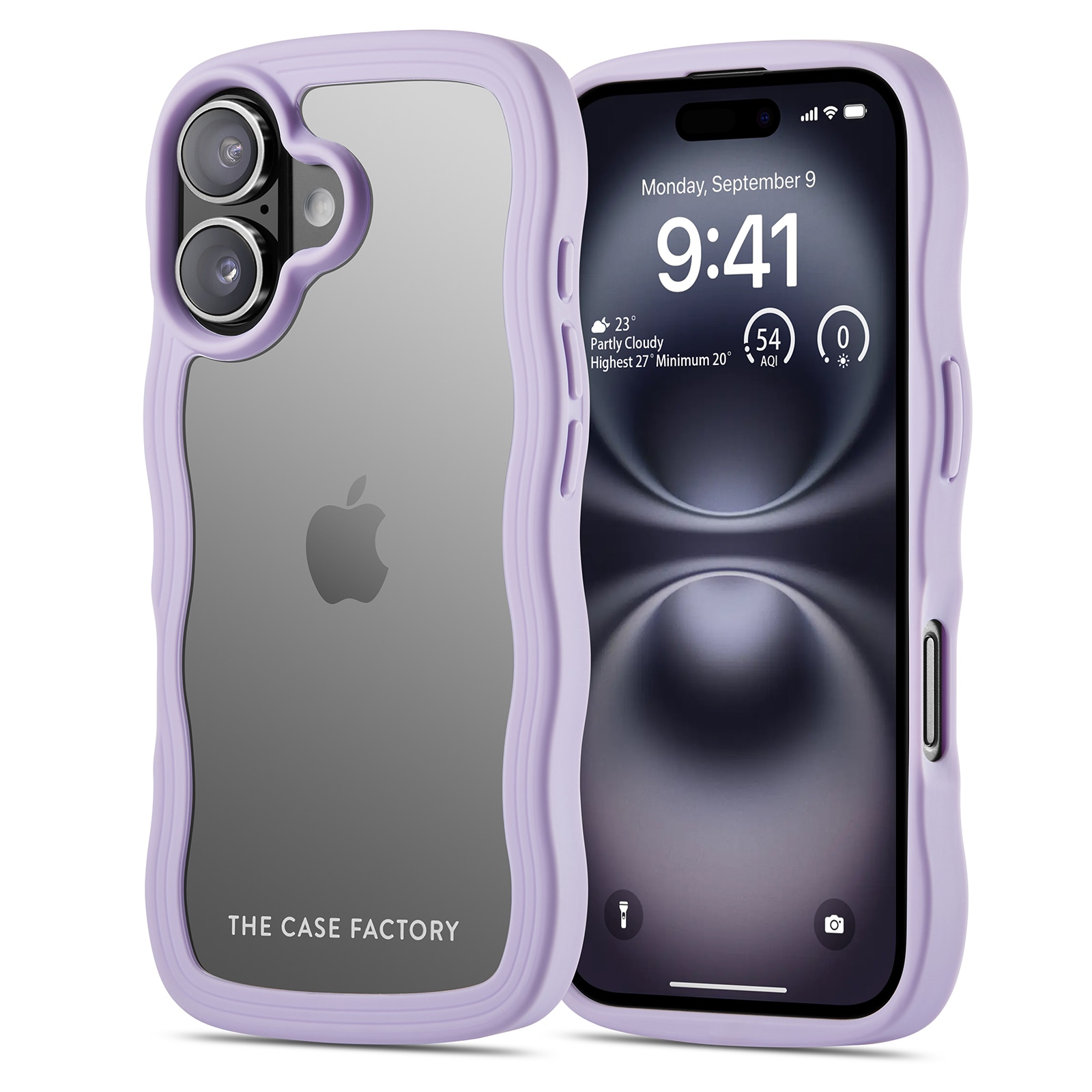iPhone 16 The Wave Case Purple