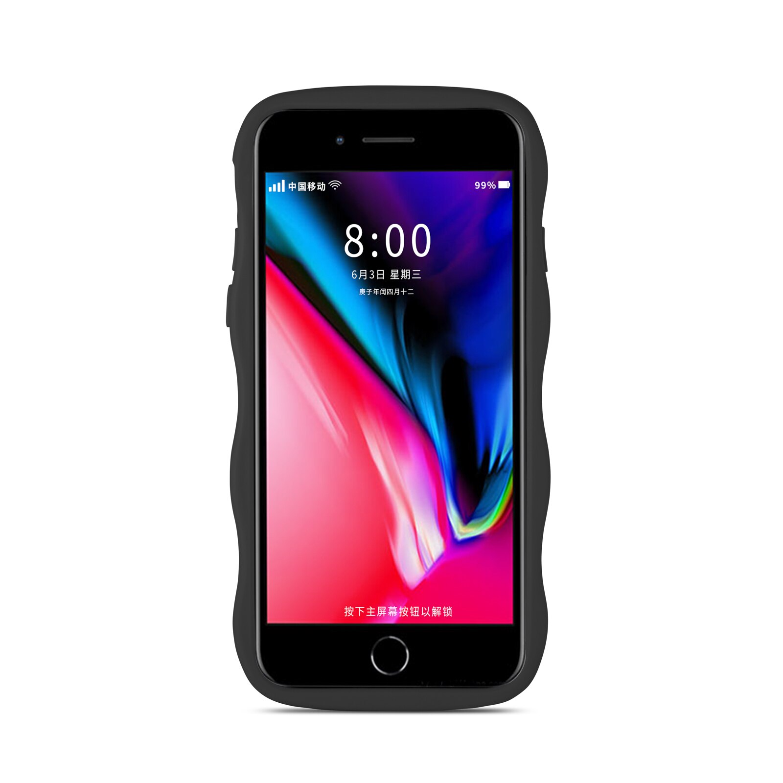 iPhone SE 2022 The Wave Case Black