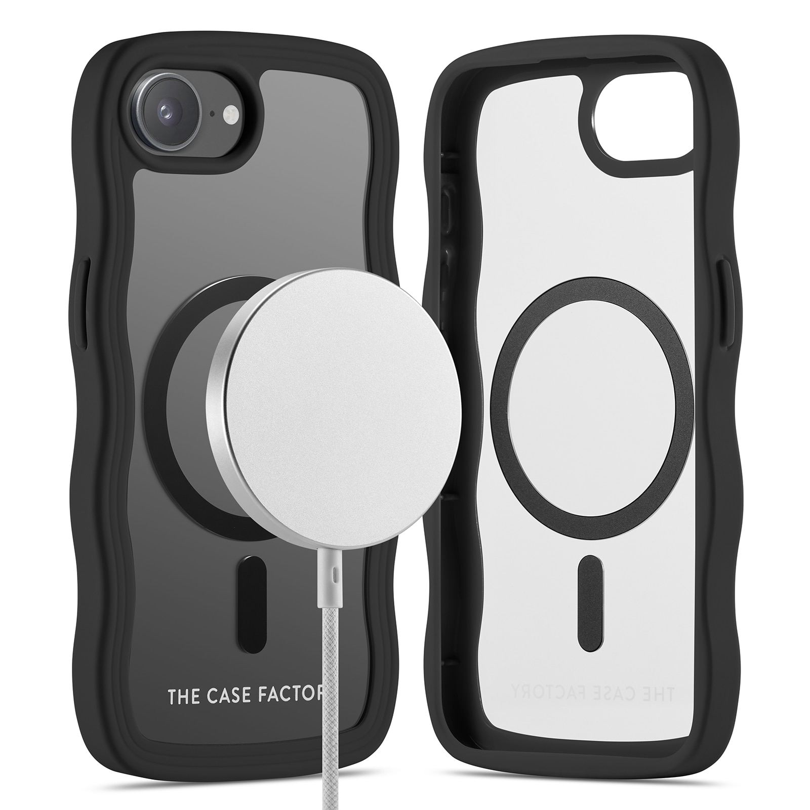 iPhone 16e The Wave Mag Case Black
