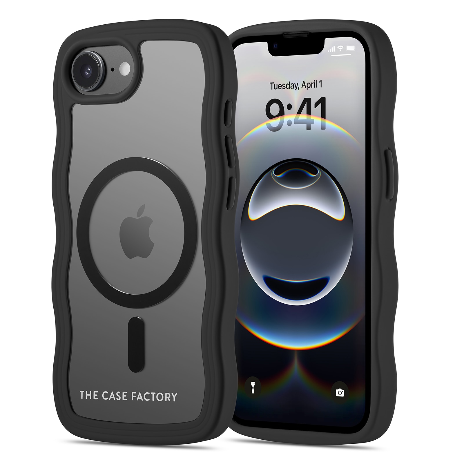 iPhone 16e The Wave Mag Case Black