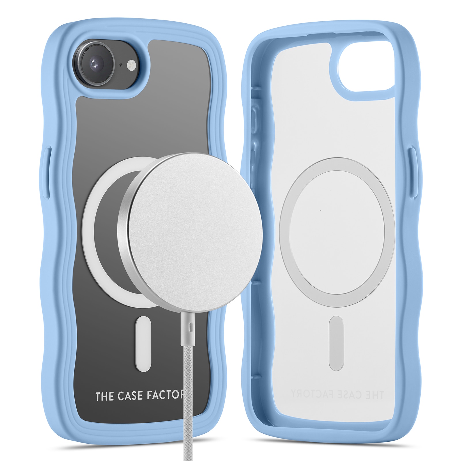 iPhone 16e The Wave Mag Case Blue