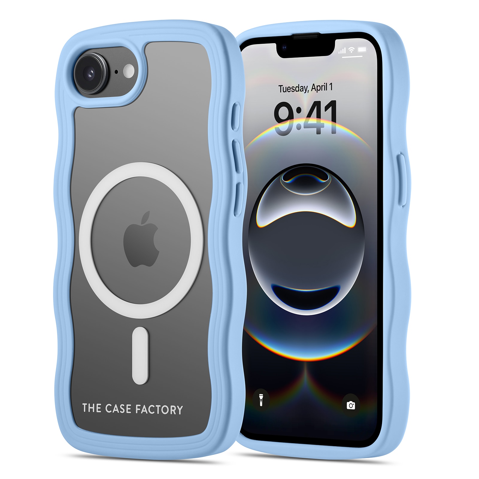 iPhone 16e The Wave Mag Case Blue