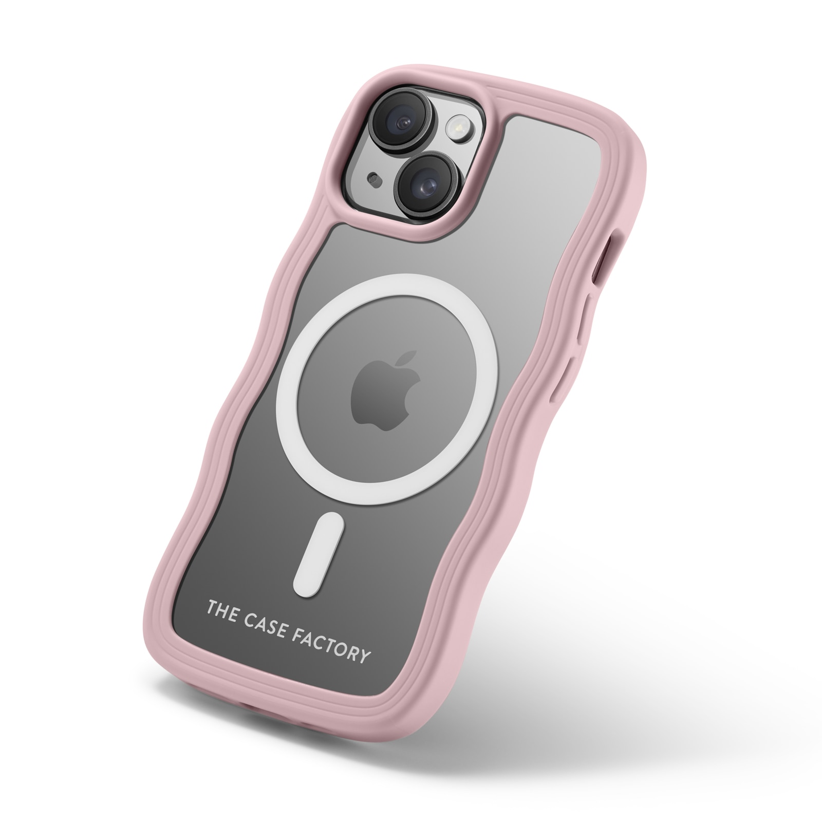 iPhone 15 The Wave Mag Case Pink